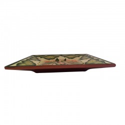 Medium square plate
