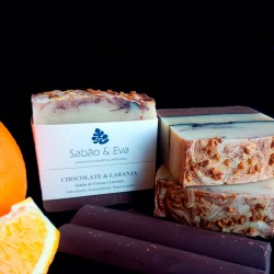 Sabão de Chocolate e Laranja